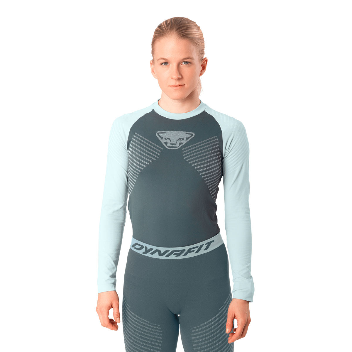 Dynafit Speed Dryarn® Maglia Termica a Maniche Lunghe Donna – Marine Blue, dettaglio 2