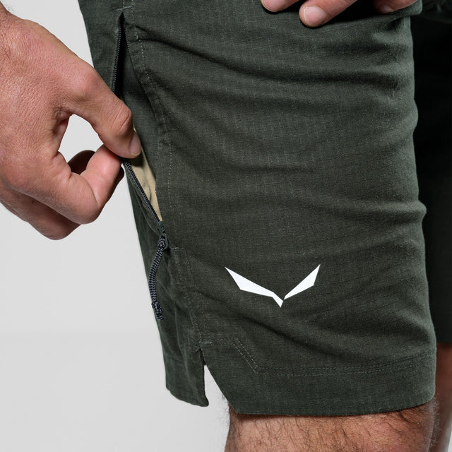 SALEWA Agner Hemp Pantaloncini Ripstop uomo
