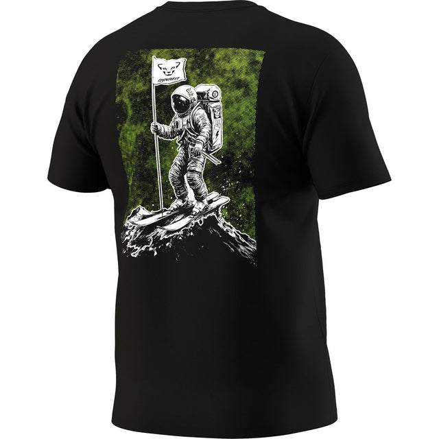 Dynafit T-shirt in cotone con grafica sul retro uomo