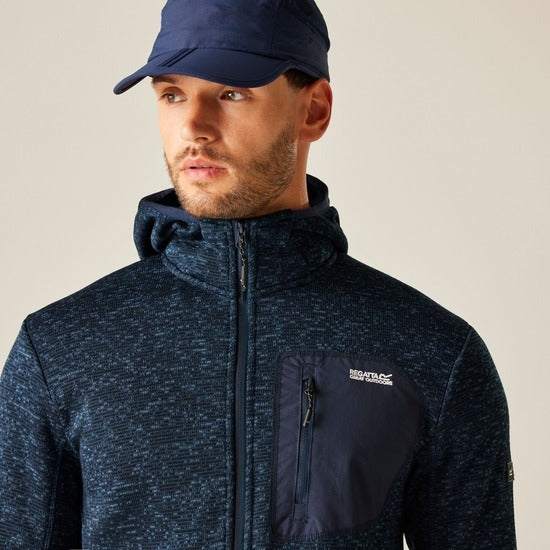 REGATTA Men's Hooded Newhill Full Zip Fleece