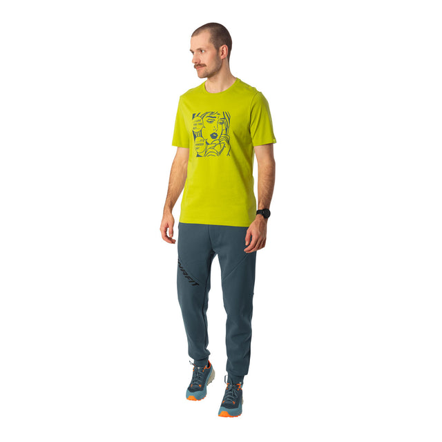 Dynafit T-shirt grafica in cotone uomo