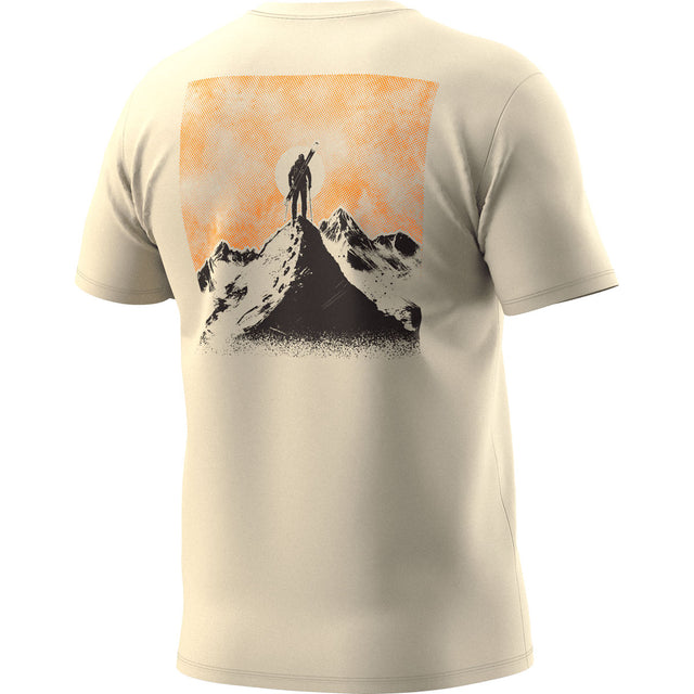Dynafit T-shirt in cotone con grafica sul retro uomo