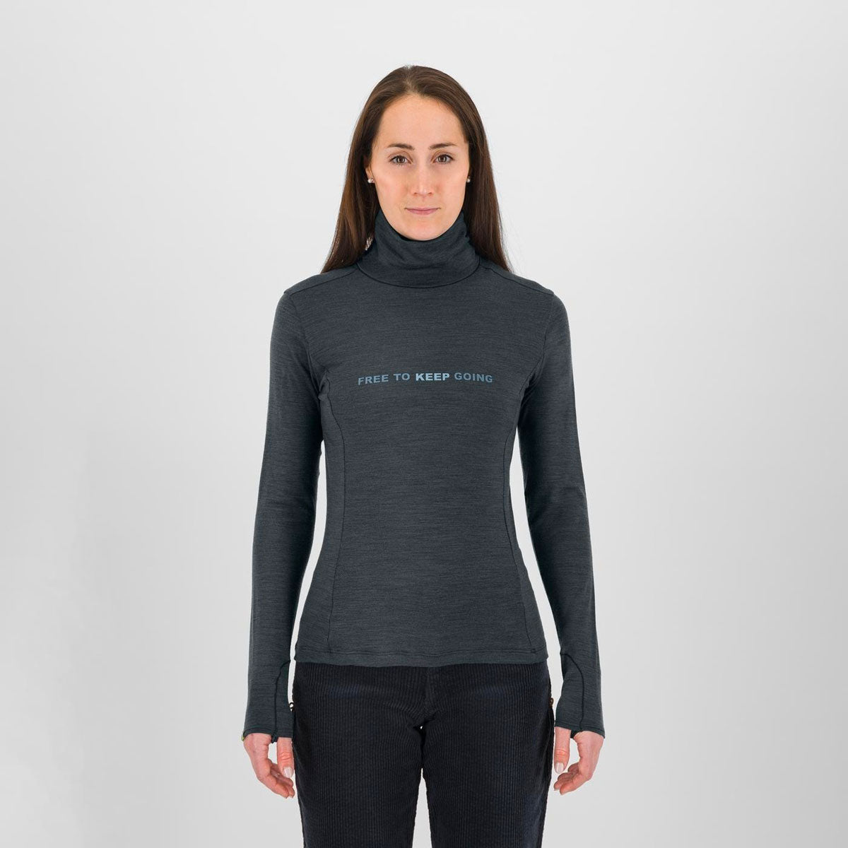 Karpos COPPOLO MERINO W HIGH NECK LS Donna
