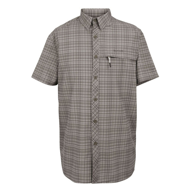 REGATTA Men's Anti-Insect Packaway Short Sleeve Shirt