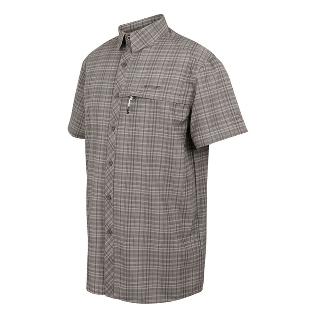 REGATTA Men's Anti-Insect Packaway Short Sleeve Shirt