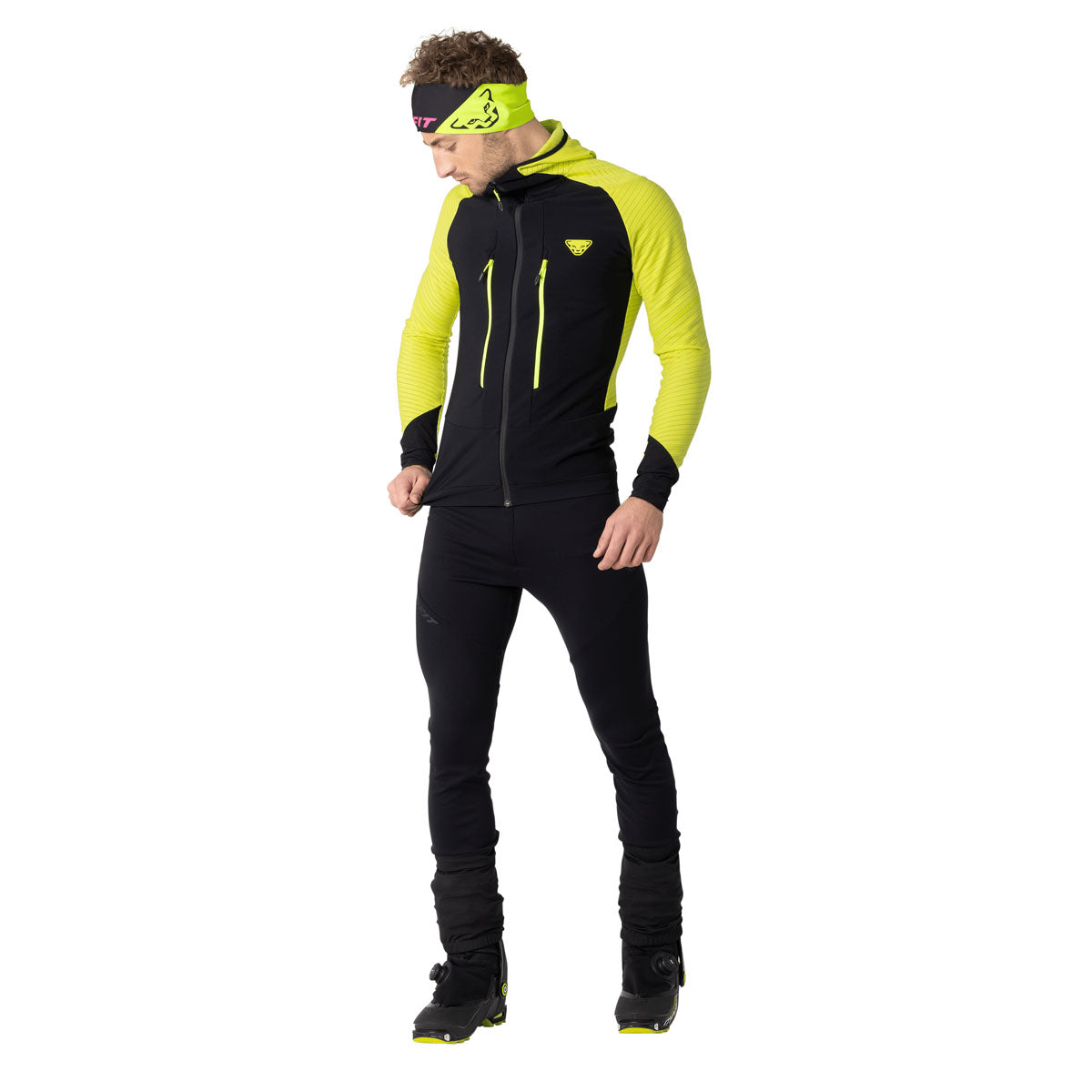 Dynafit Mezzalama Race Giacca da Scialpinismo Uomo – Ultra Yellow, dettaglio 5