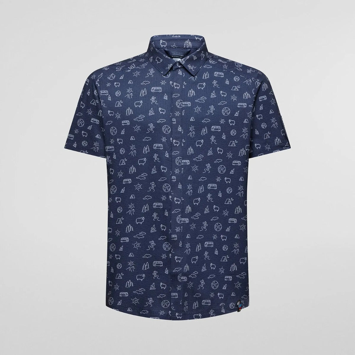 La Sportiva Move Tech Camicia Donna – Night Sky Chalk, vista frontale
