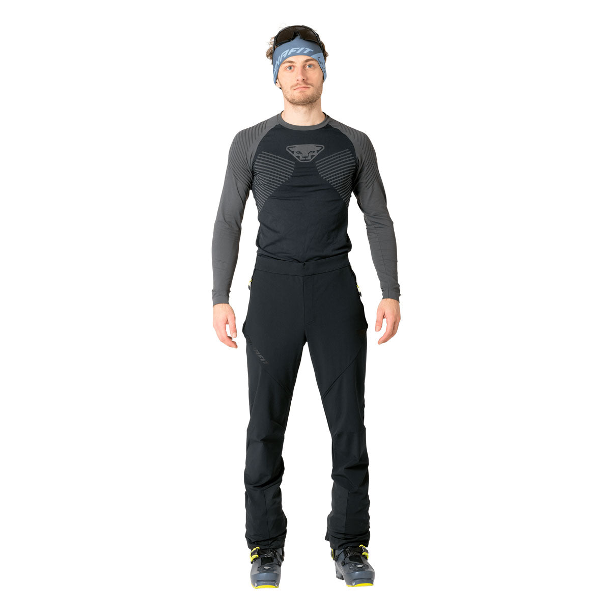 Dynafit Blacklight Hybrid Pantaloni da Scialpinismo Uomo – Black Out, dettaglio 3