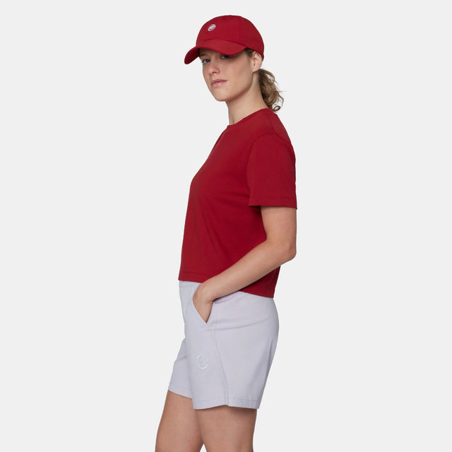 MAMMUT Base Cropped T-Shirt Women Mini Logo