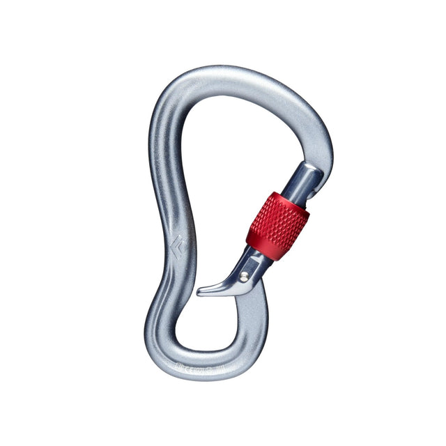 BLACK DIAMOND Gridlock Screwgate Carabiner - Gray