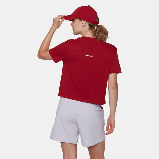 MAMMUT Base Cropped T-Shirt Women Mini Logo