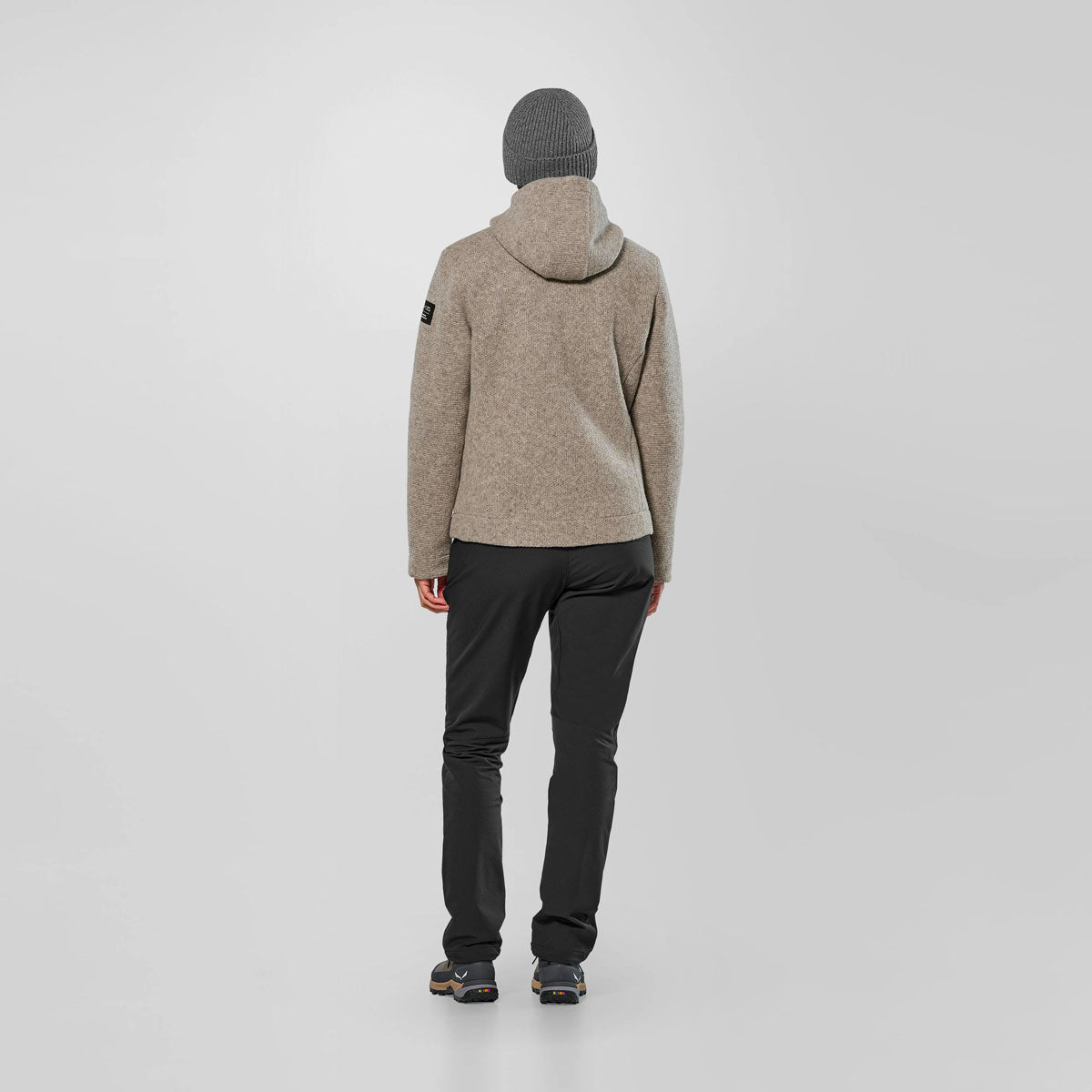 SALEWA Sarner Undyed Wool Giacca con Cappuccio donna