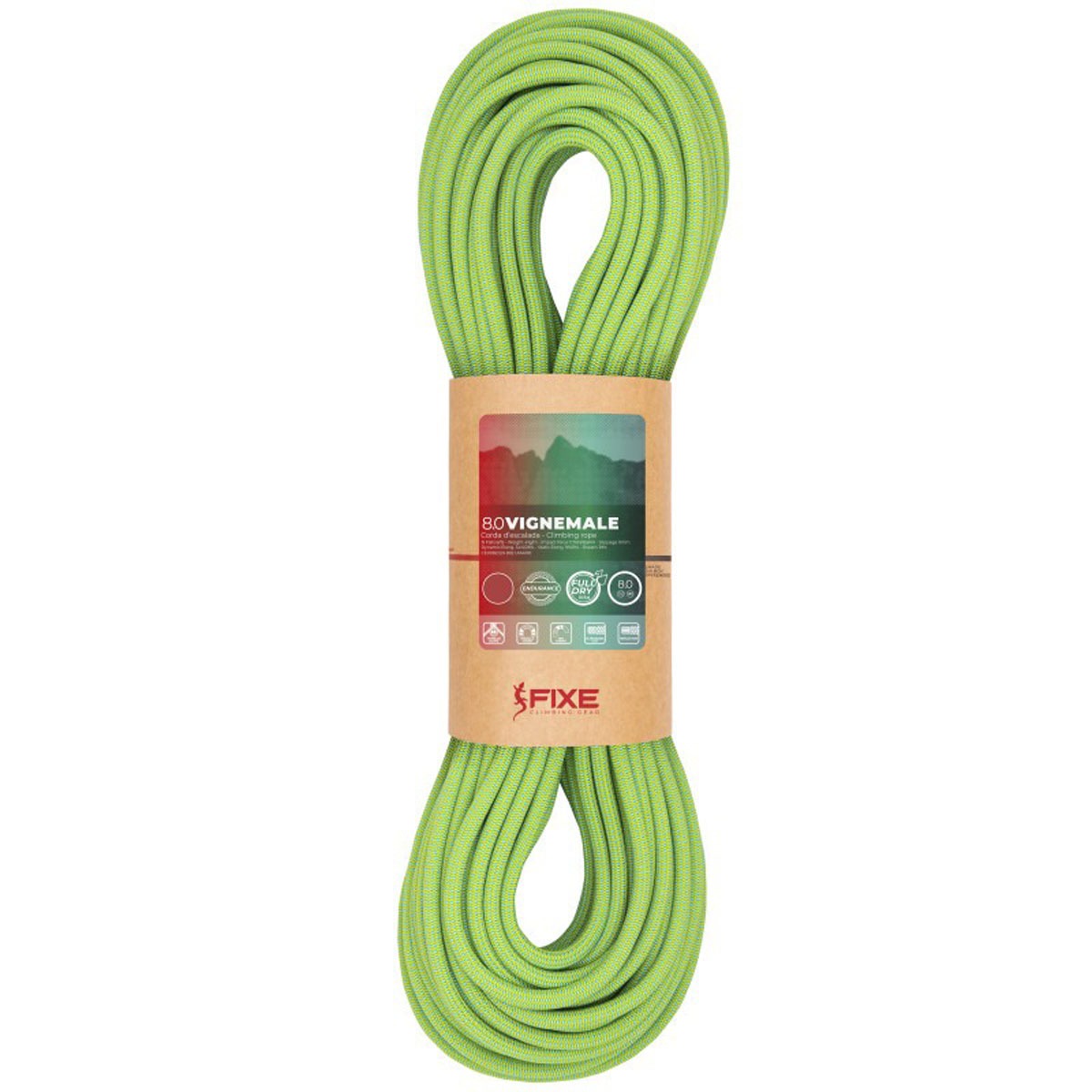 FIXE Vignemale 8,0 Mm - 60 Metri - Verde