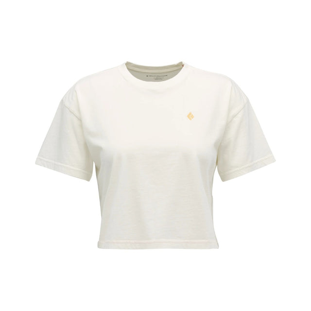 BLACK DIAMOND Women's Diamond Crop Short Sleeve Tee