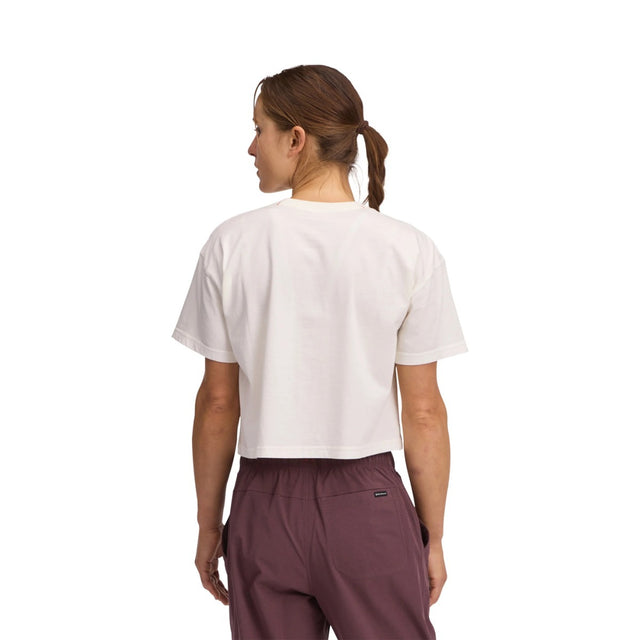BLACK DIAMOND Women's Diamond Crop Short Sleeve Tee