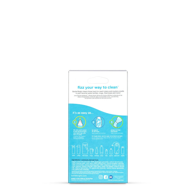 Hydrapack Pastiglie detergenti Bottle Bright® (12 pastiglie)