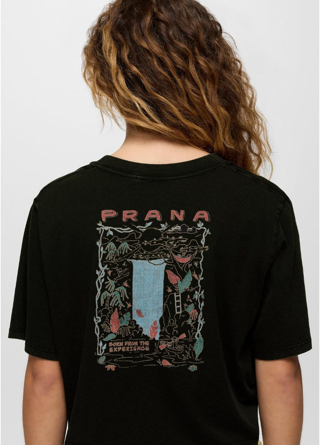 PRANA Everyday Paradise Creek Crop Graphic Tee