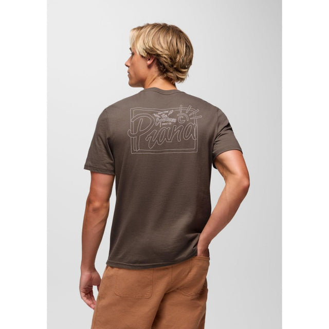 PRANA Future Passed Graphic Tee uomo