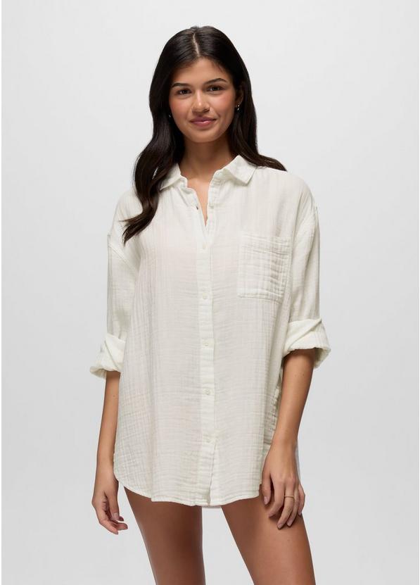 PRANA Hideaways Button Down Top