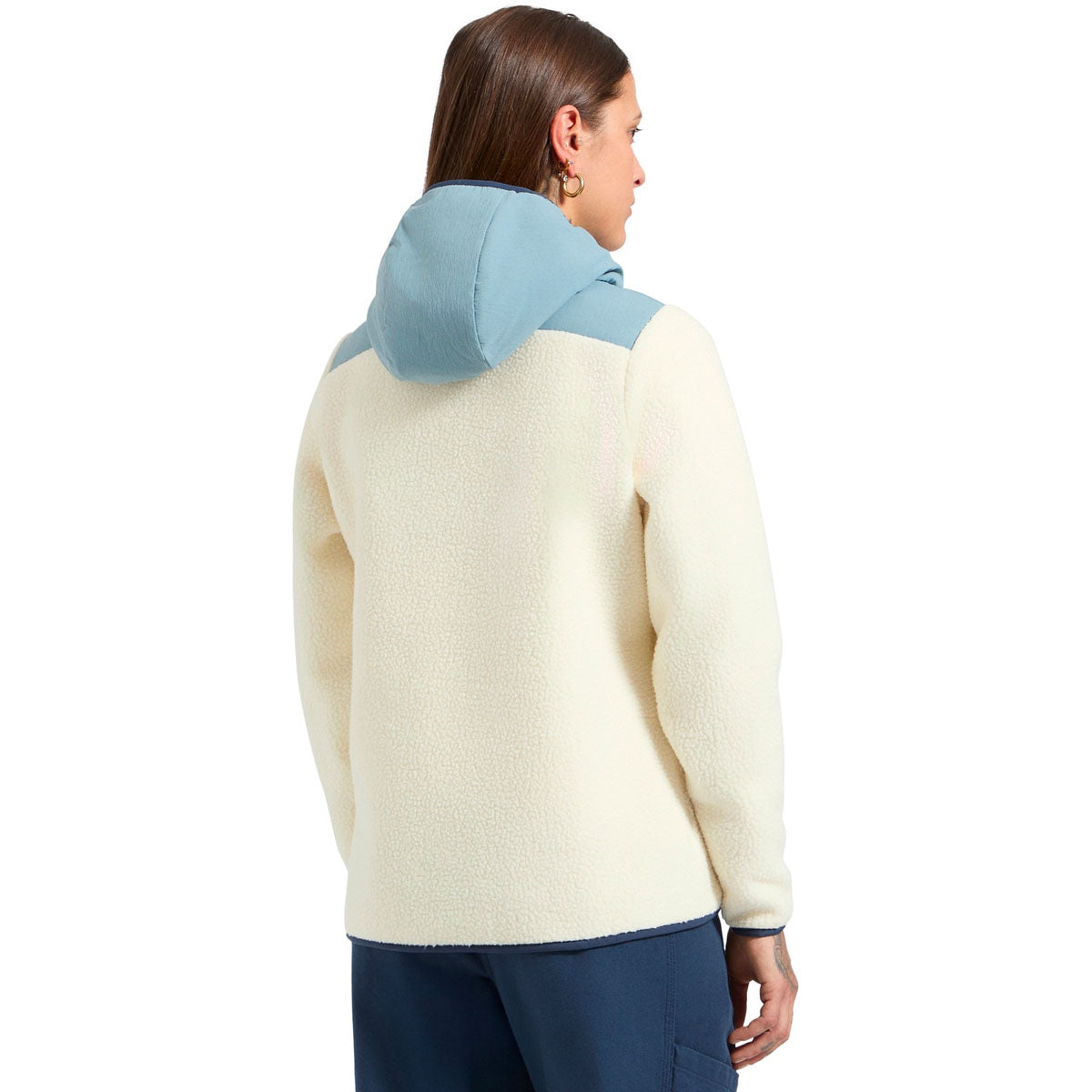 La Sportiva Guidance Sherpa Felpa con Cappuccio Donna – Chalk Limestone, dettaglio 2