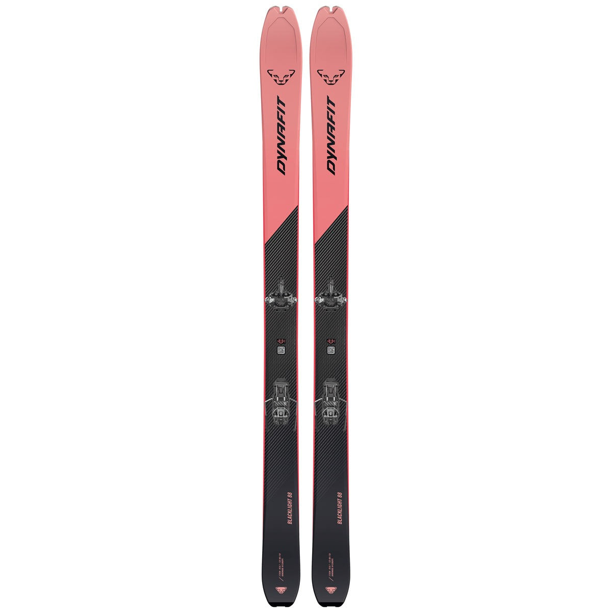 Dynafit Blacklight 88 Flex 70 Sci da Scialpinismo – Fluo Coral, vista frontale