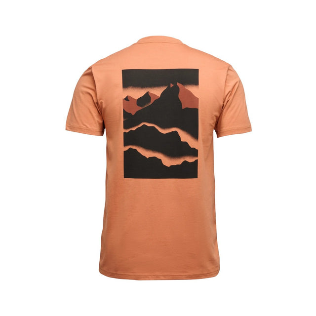 BLACK DIAMOND Mountainscape Short Sleeve Tee uomo