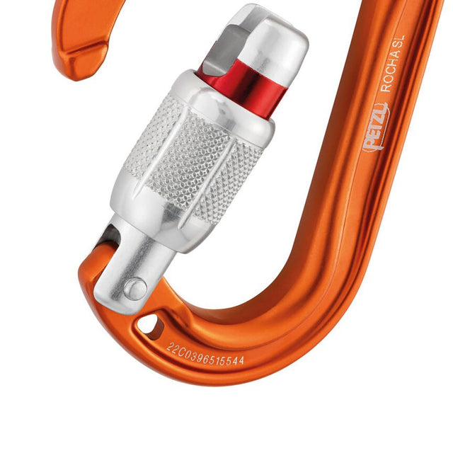 PETZL Rocha Screw Lock - Orange