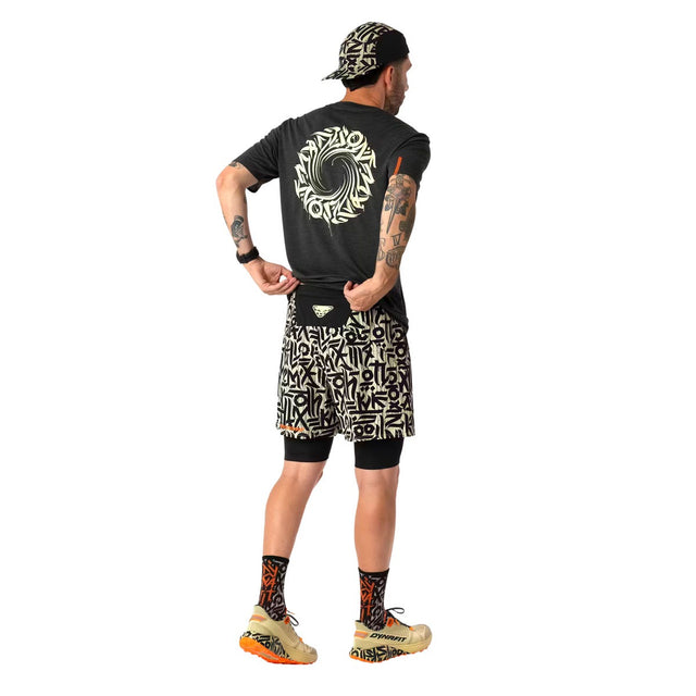 DYNAFIT Pantaloncini per Trail Running 2 in 1 da uomo