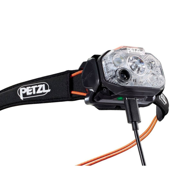 PETZL Petzlswift® RL - Lampada Frontale - Black/orange