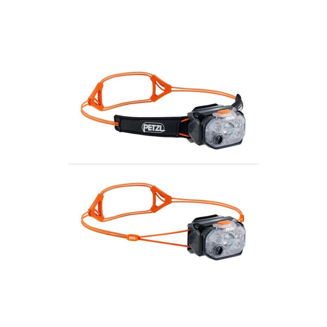 PETZL Petzlswift® RL - Lampada Frontale - Black/orange
