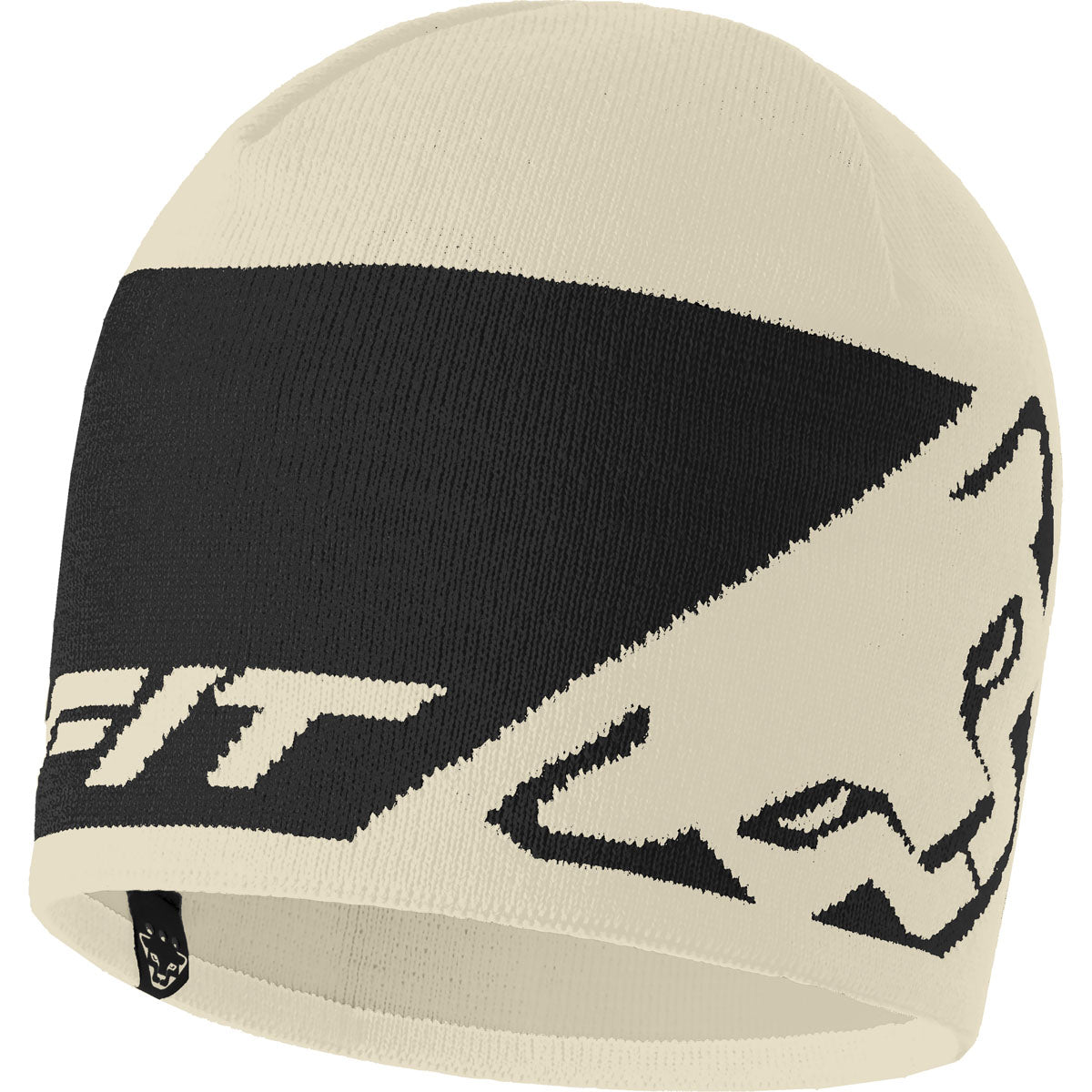 Dynafit Leopard Logo Beanie Berretto – Overcast, vista frontale
