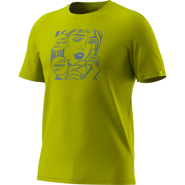 Dynafit T-shirt grafica in cotone uomo
