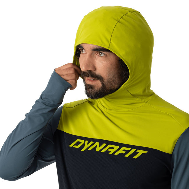 DYNAFIT Felpa con Cappuccio Traverse Sun uomo
