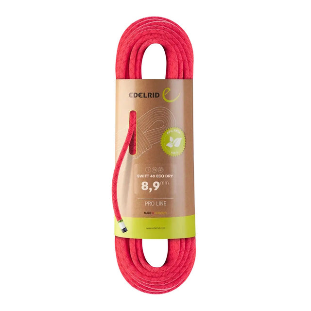 EDELRID Corda Swift 48 ECO DRY 8,9 MM - 60 Metri - Pink