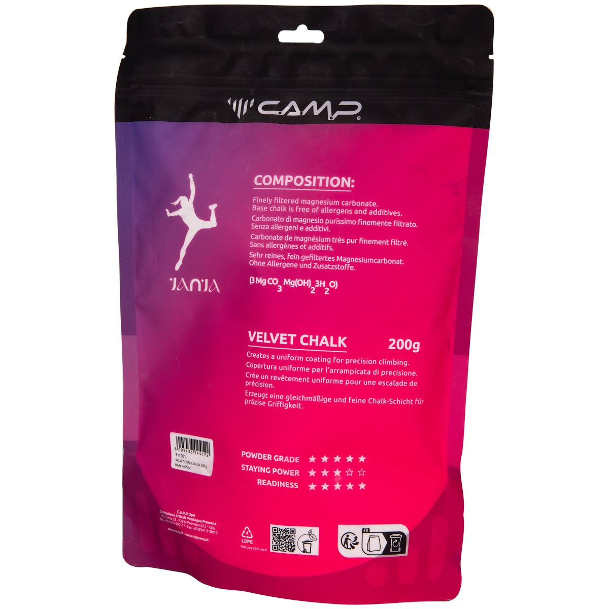 CAMP Velvet Chalk Janja - Magnesite 200 G