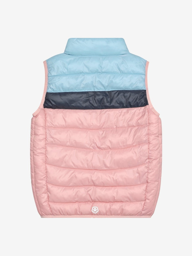 COLOR KIDS Waistcoat Quilted Colorblock