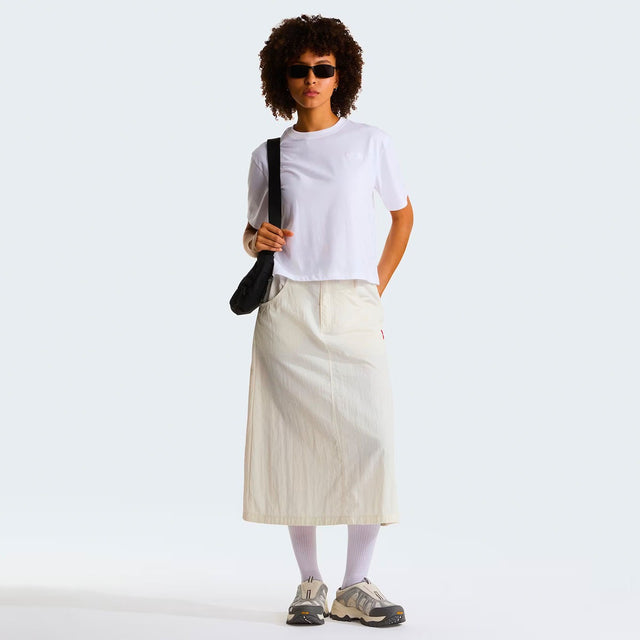 THE NORTH FACE T-Shirt Evolution Simple Dome Cropped Relaxed da donna