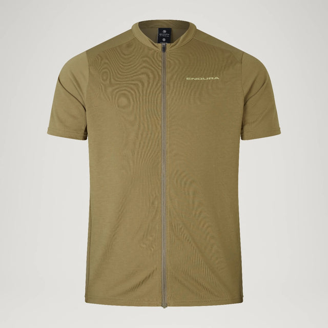 ENDURA Men's Loop S/s Zipped Jersey
