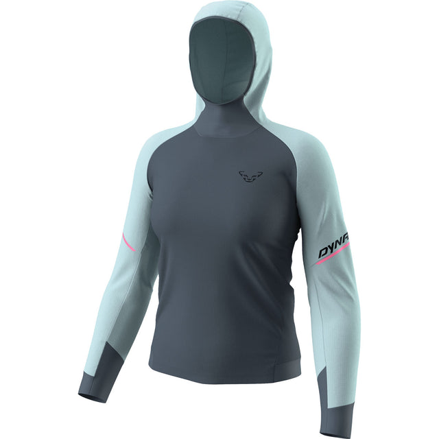 Dynafit Maglia A Manica Lunga Con Cappuccio Alpine Donna