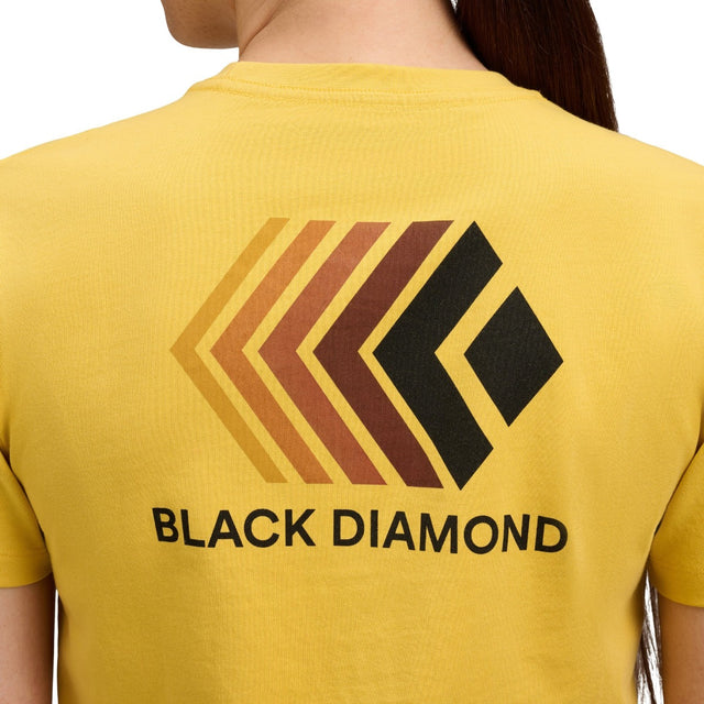 BLACK DIAMOND Faded Crop Tee donna
