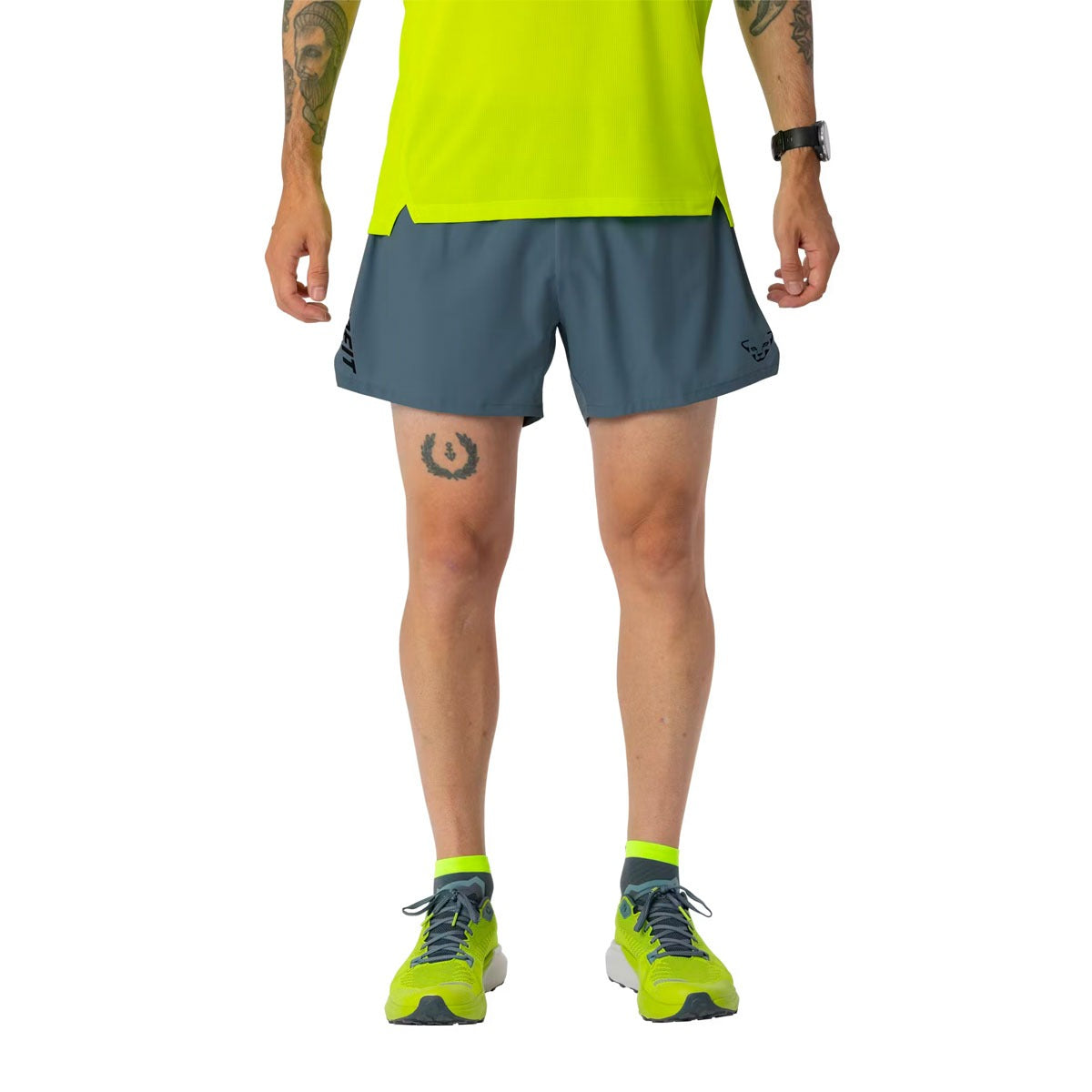 Dynafit Sky Pantaloncini da Trail Running Uomo – Cinder, dettaglio 2