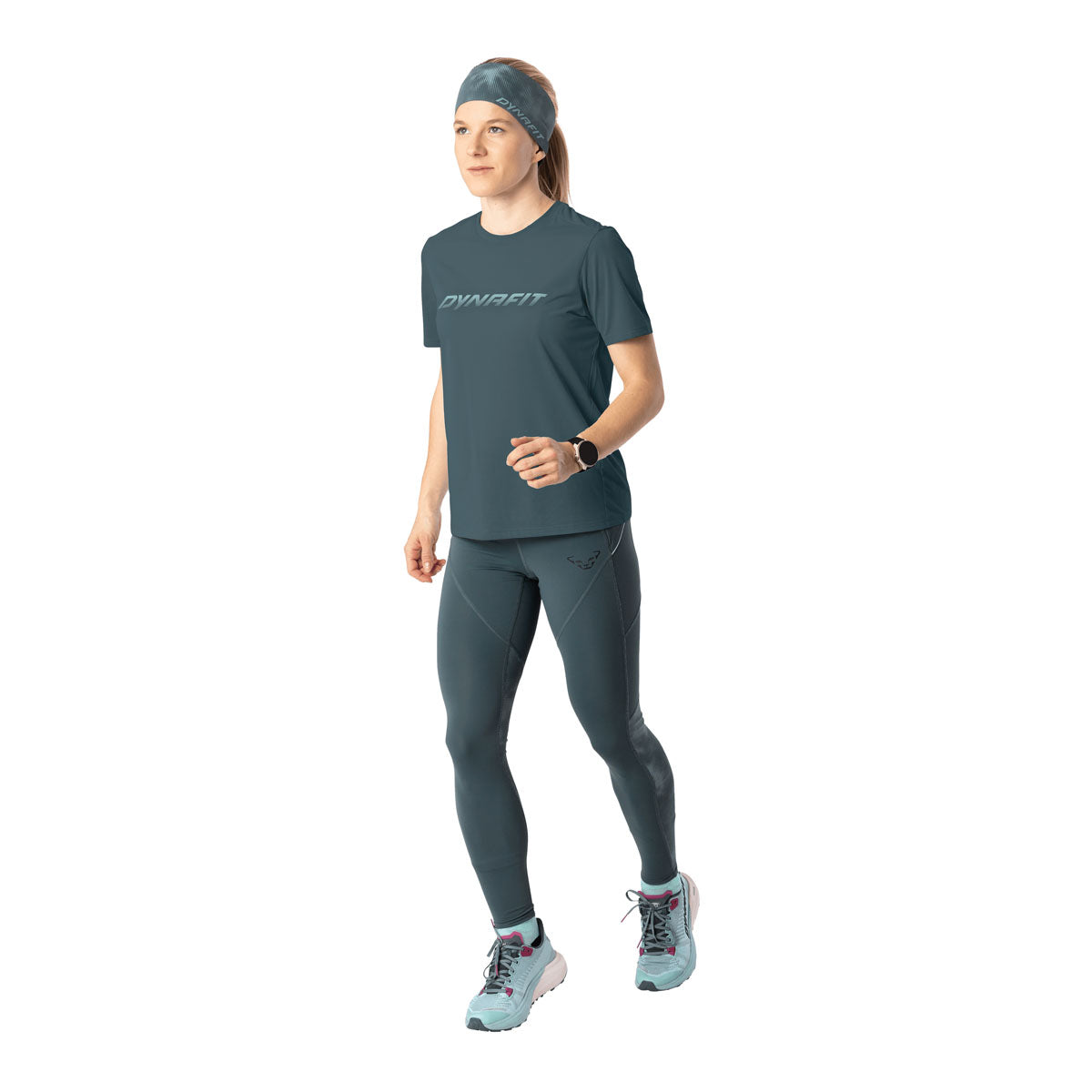 Dynafit Trail Reflective T-Shirt da Running Donna – Cinder, dettaglio 3