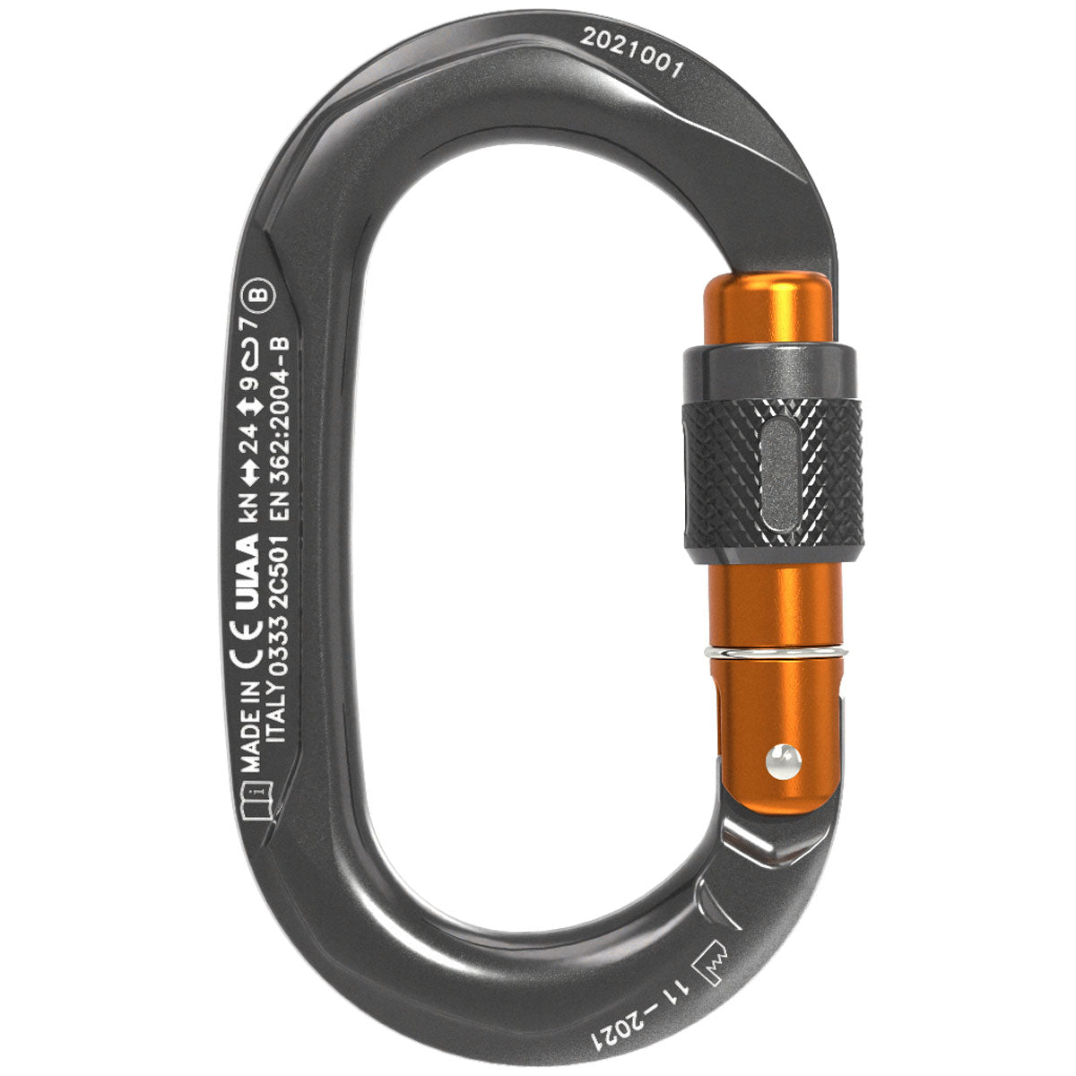 Climbing Technology Ovx SG Moschettone Ovale a Ghiera – vista retro