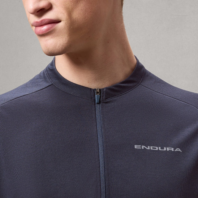 ENDURA Men's Loop S/s Zipped Jersey