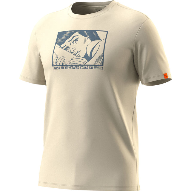 Dynafit T-shirt grafica in cotone uomo
