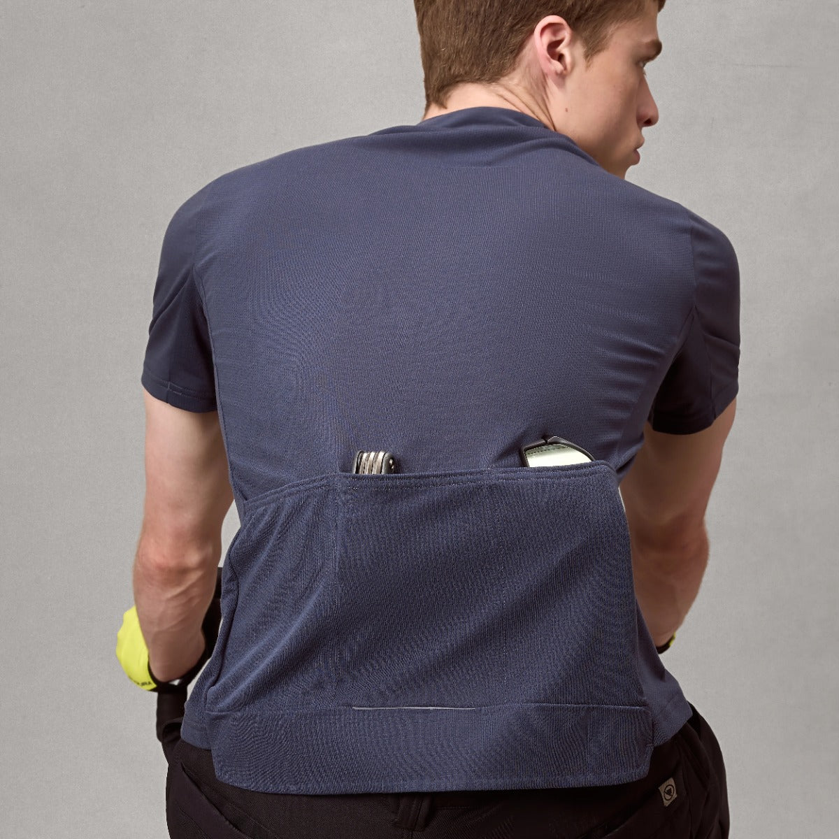 ENDURA Men's Loop S/s Zipped Jersey