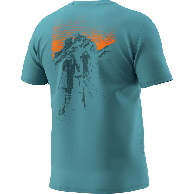 Dynafit T-shirt in cotone con grafica sul retro uomo