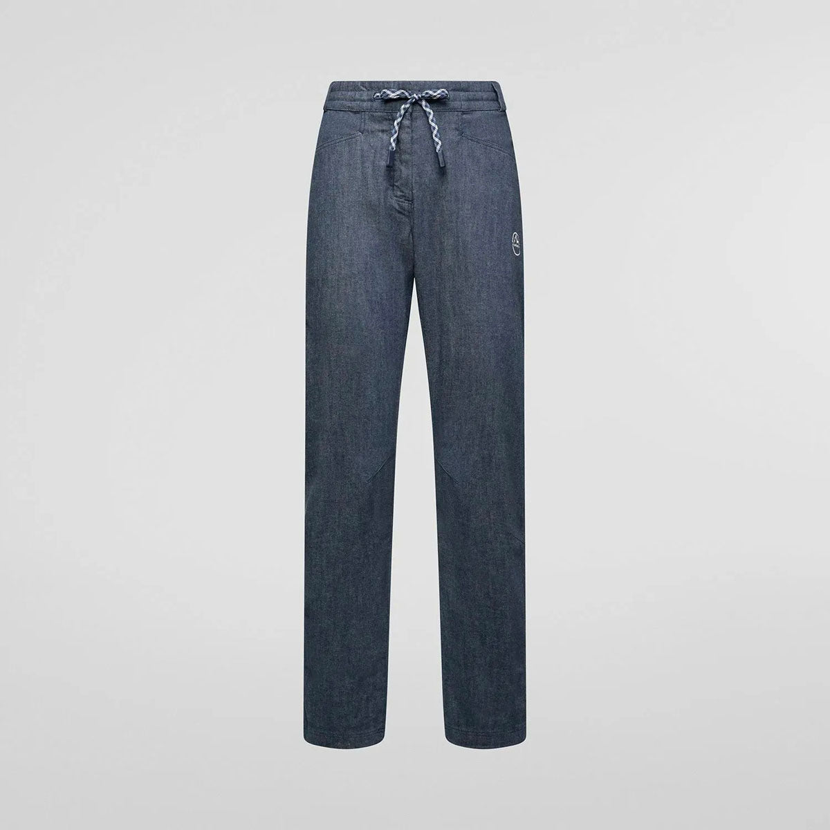 La Sportiva Sierra Rock Pantaloni da Arrampicata Donna – Night Sky Chalk, vista frontale