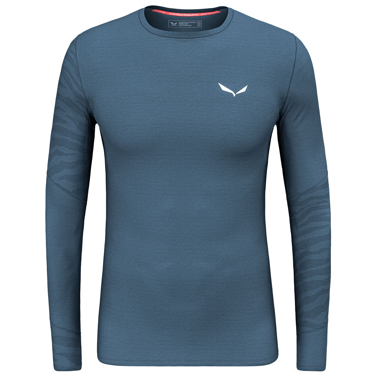 Salewa Cristallo Warm AMR T-Shirt M - Dark Denim