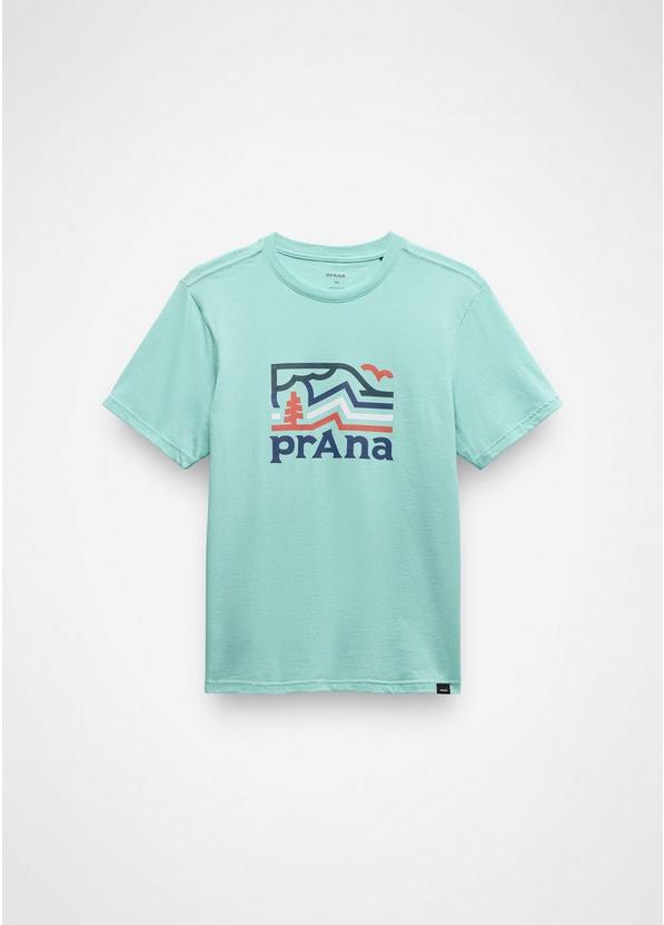 PRANA Peak Path Short Sleeve Graphic Tee